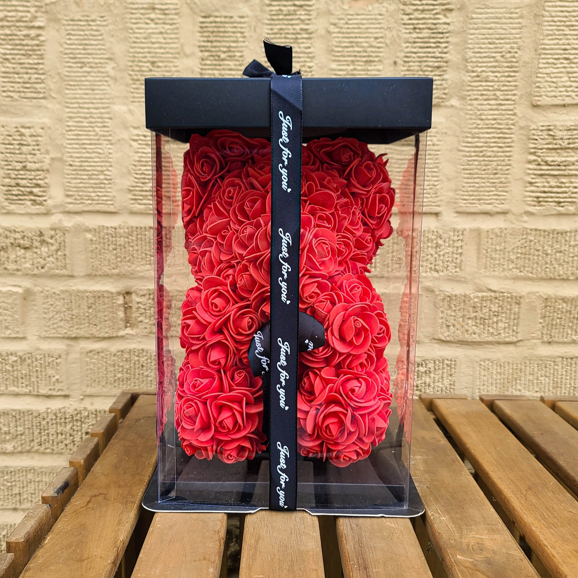 Rose Bear Red - M Ny Flowers